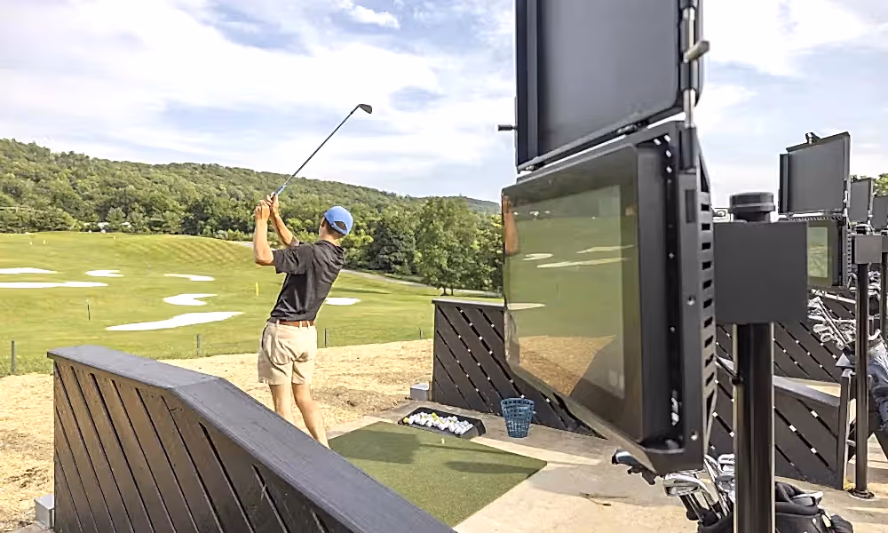 Black Bear trackman range.