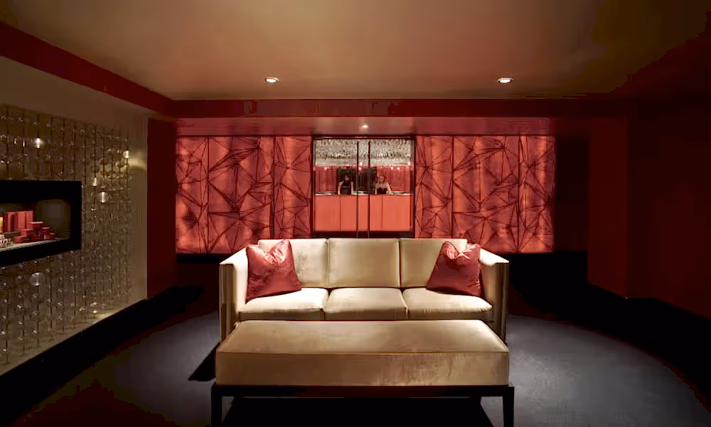 Reflections Spa waiting area.