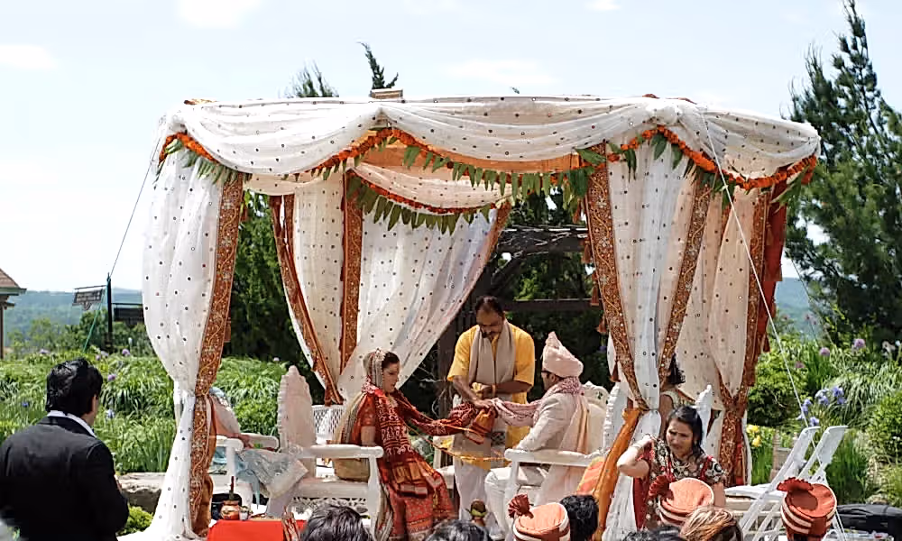 Indian wedding ceremony