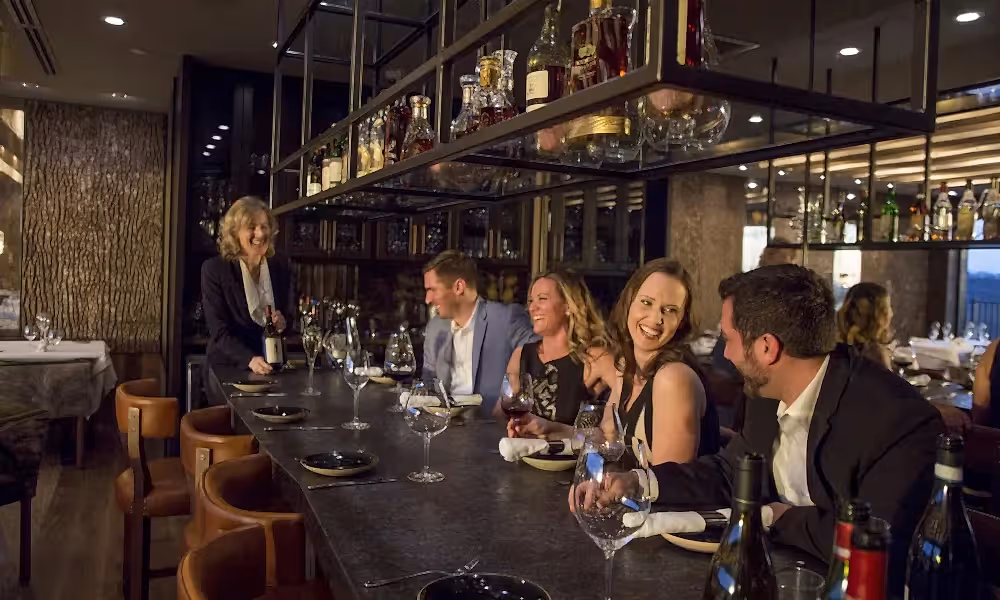 Restaurant Latour's Sommelier Table