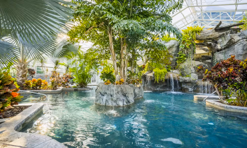 Indoor Biosphere Pool