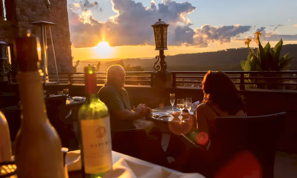 Sunset at Springs Bistro