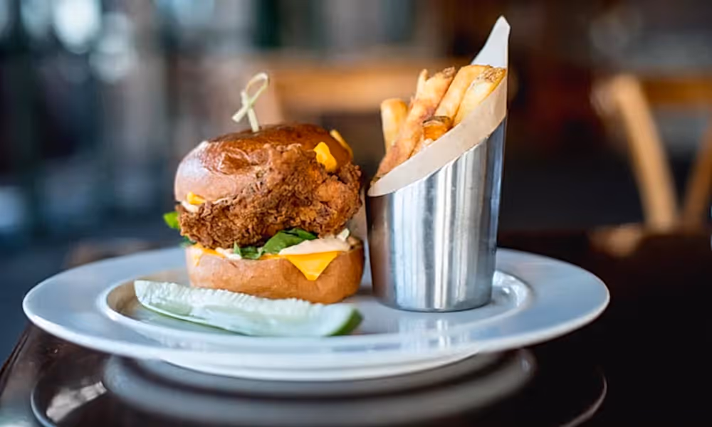Crystal Tavern chicken sandwich