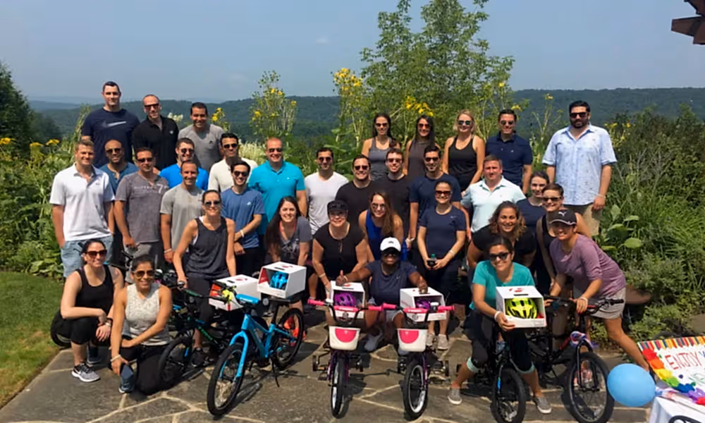 Bike Build teambuilding activity