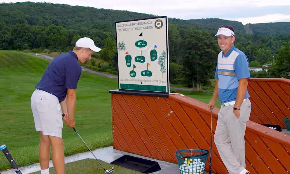 Black Bear Bourbon BBQ driving range