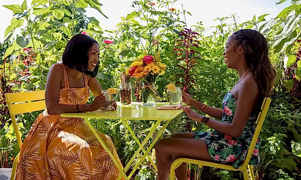 Mom and daughter launch at Chef's Garden at Crystal Springs Resort in NJ