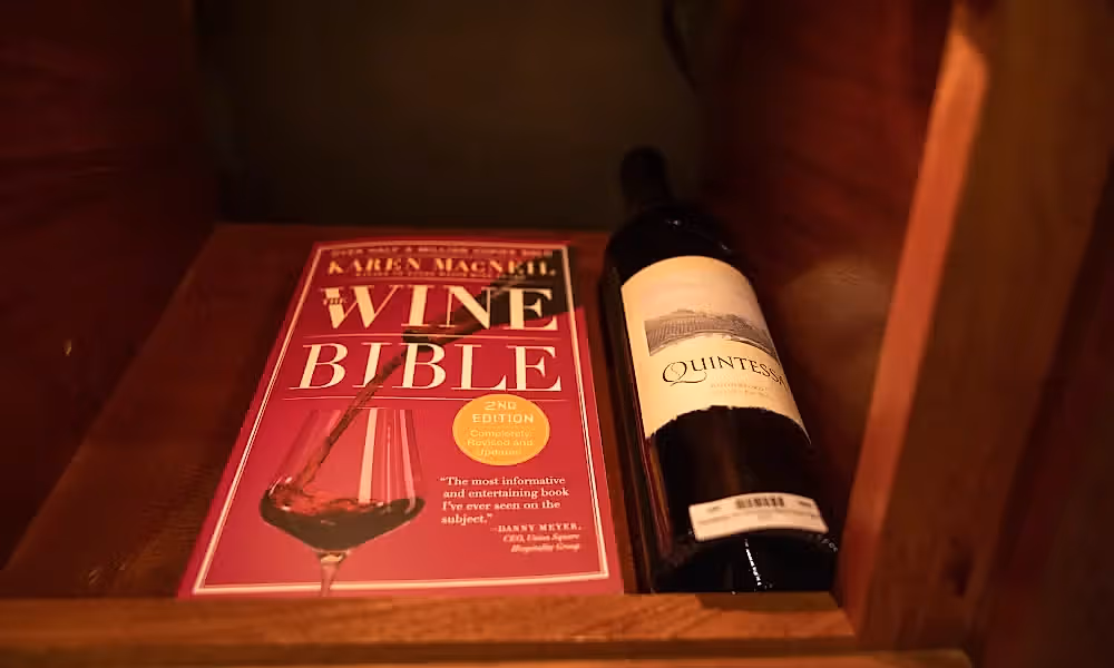 The Wine Bible in the Curator 