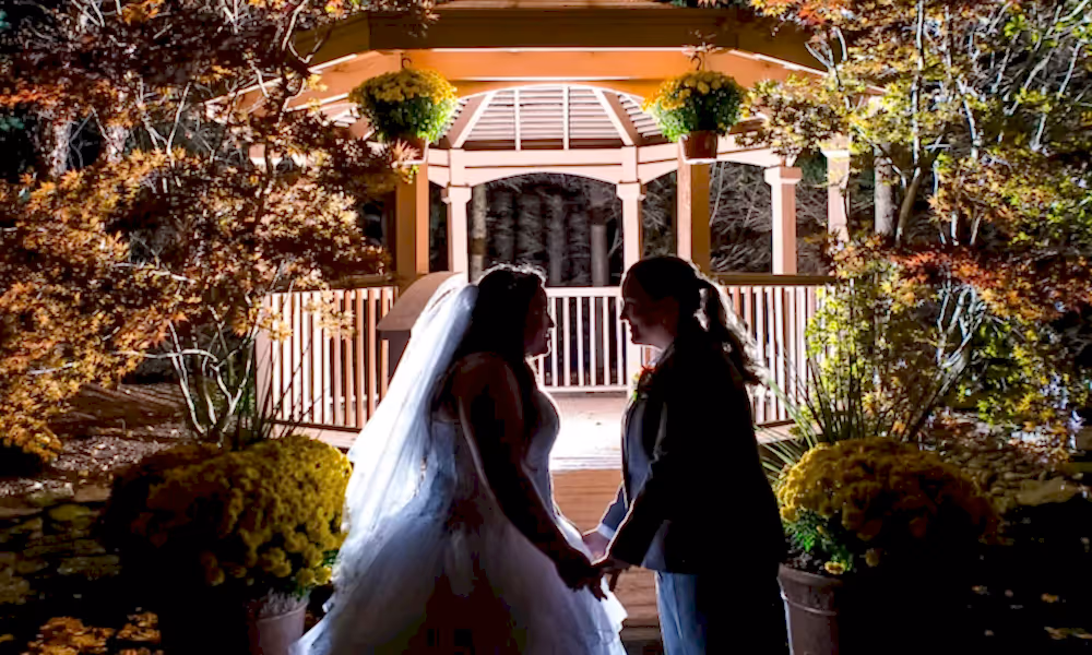 Fall wedding at Black Bear Golf Club