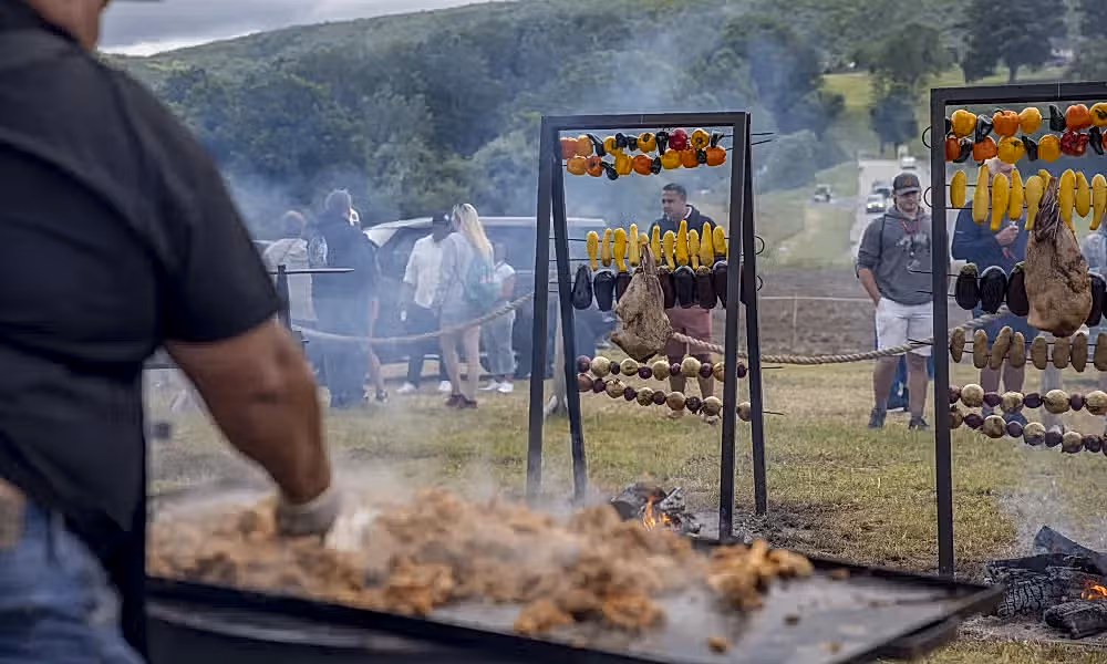 Barbeque at NJ Beer &amp; Food Festival at Crystal Springs Resort NJ