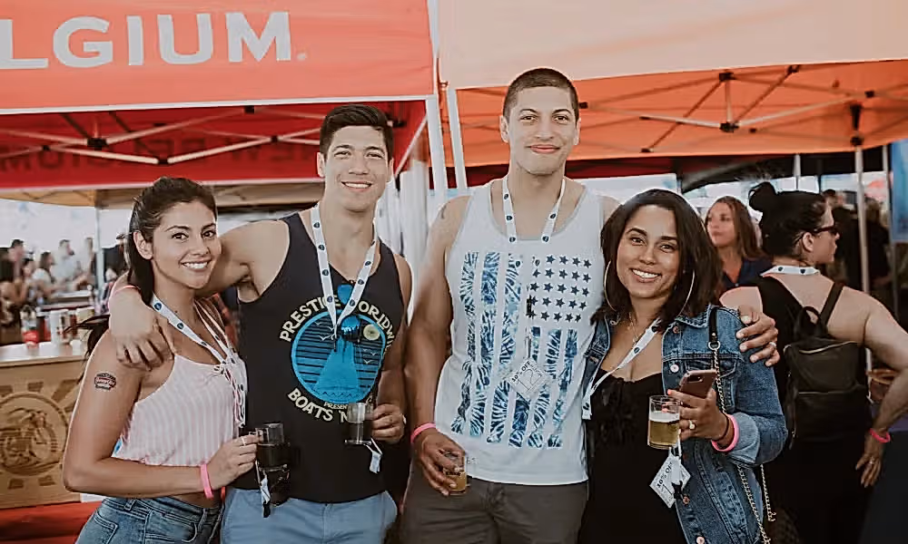 Friends at NJ Beer &amp; Food Festival