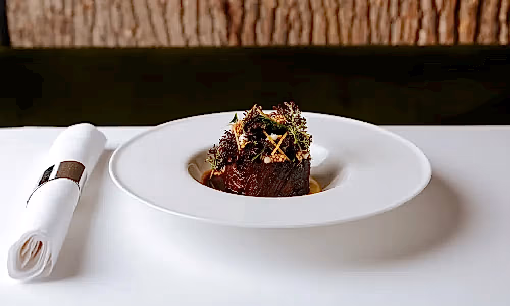 Restaurant Latour food dish.