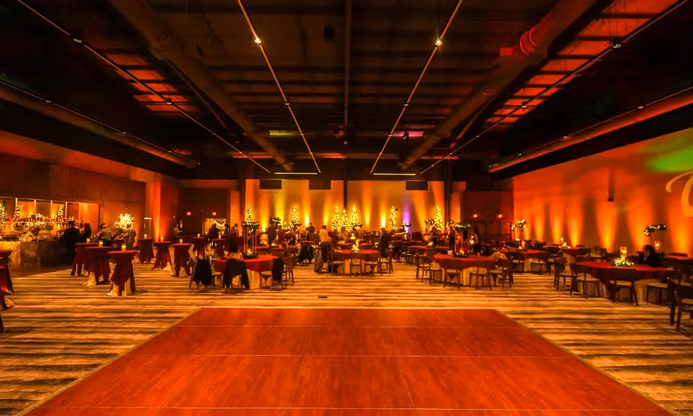 Canyon Ballroom dance floor.