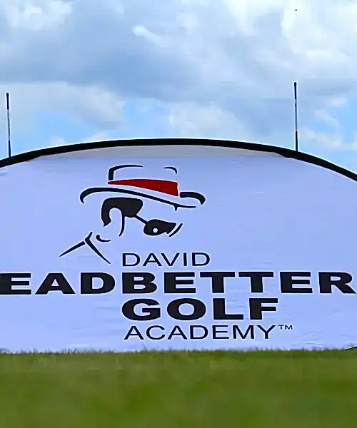 Sign of Leadbetter Golf Academy at Crystal Springs Resort