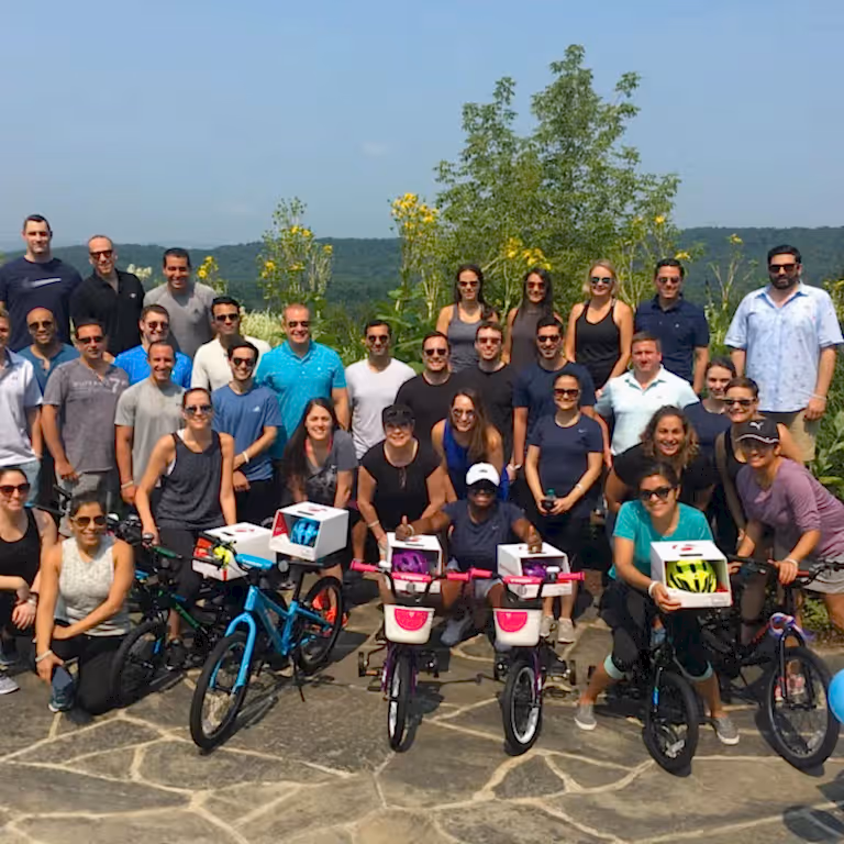 Bike Build teambuilding activity