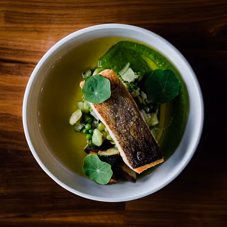Crystal Tavern salmon dish