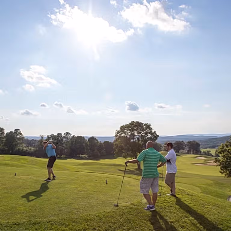 Golfers at Wild Turkey