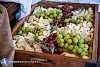 Grape and cheese platter