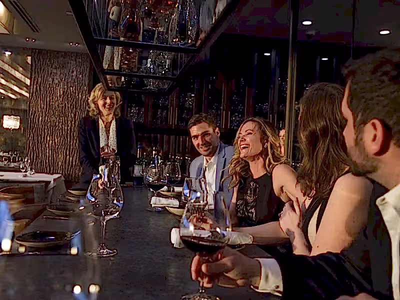Good Company at Latour's Sommelier Table